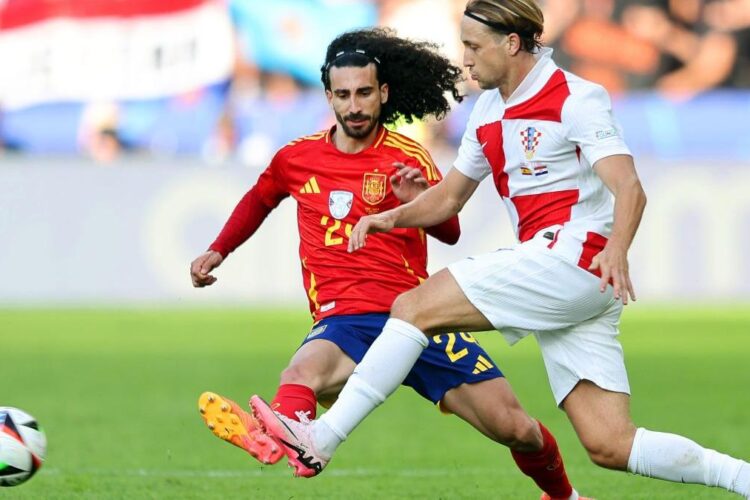 Spania a învins Croația în primul meci al Grupei B