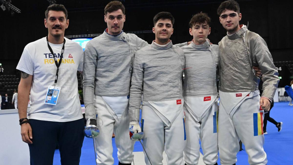 România a câștigat medaliile de argint în finala probei de sabie la Campionatul European de scrimă
