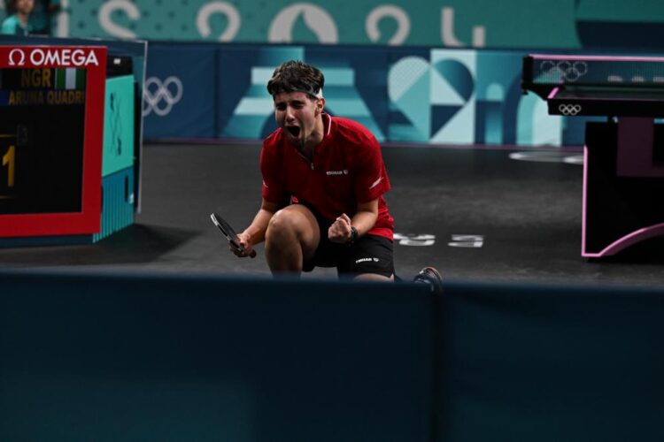 JO 2024 – Tenis de masă: Victorie spectaculoasă pentru Eduard Ionescu în primul tur la simplu