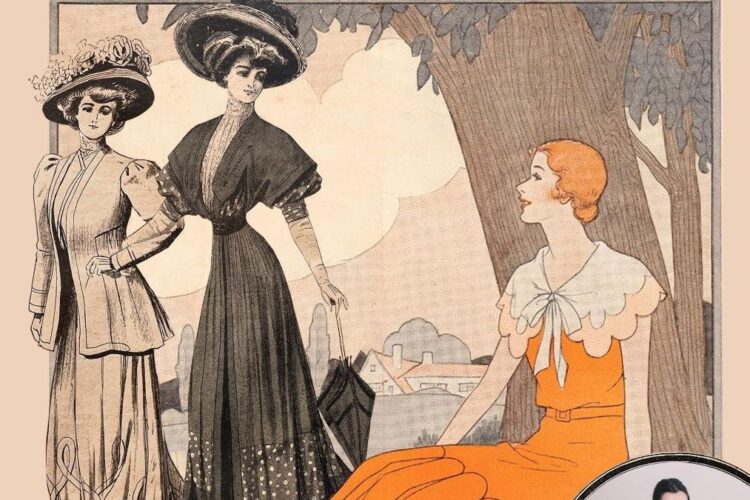 „Feminitatea veacului trecut. De la Belle Epoque la Interbelic”, expoziție dedicată artei vestimentare românești de la începutul secolului XX, la Casa Eliad