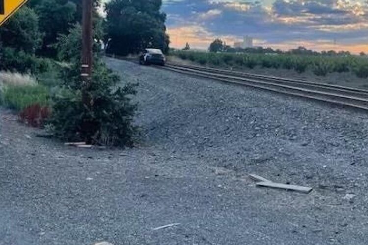 Tesla, pe calea ferată