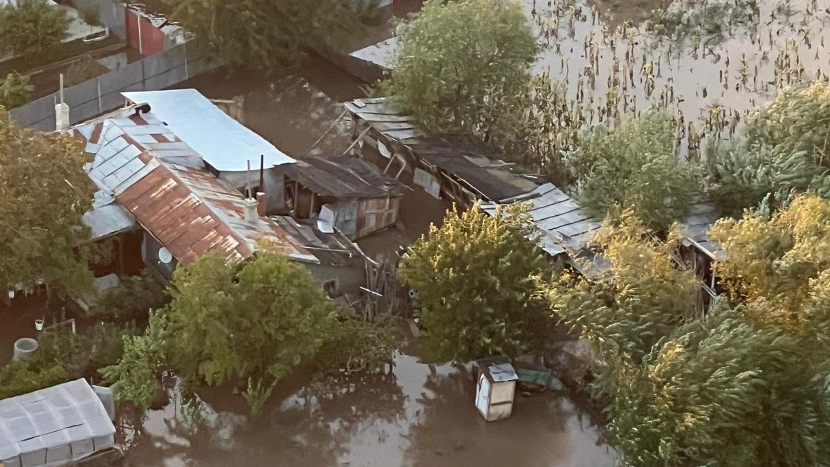 Nivelul apei a scăzut, după ce s-a produs breșa în dig