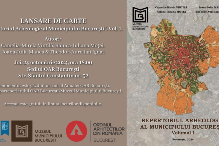 „Repertoriul Arheologic al Municipiului București”, Vol. 1