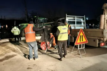 Intervenție contra-cronometru într-o comună din județul Galați, în pericol de inundații