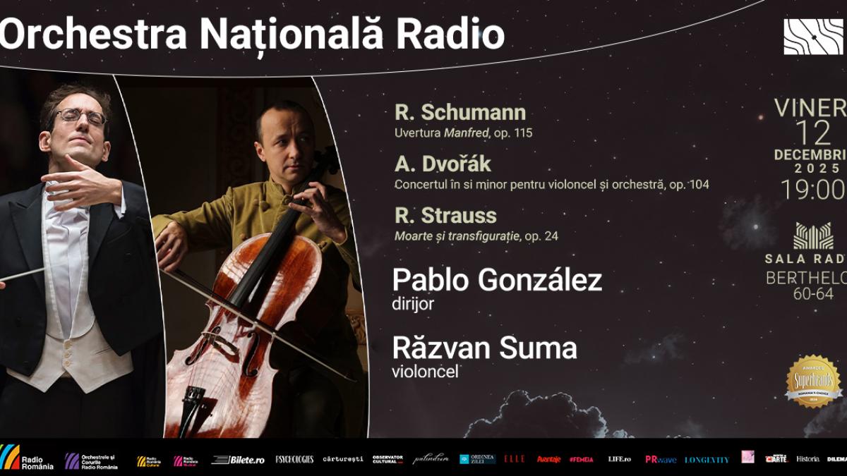 „Moarte și transfigurație” de Richard Strauss, la Sala Radio