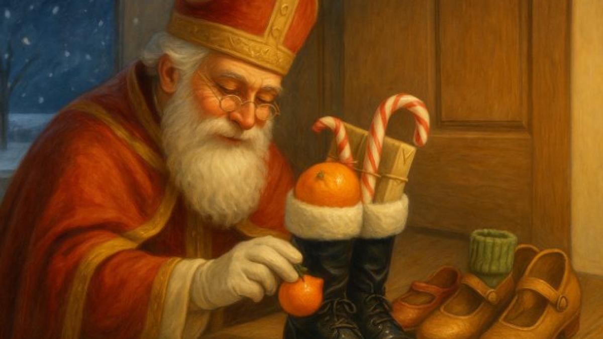 diseară copiii își pregătesc ghetuțele