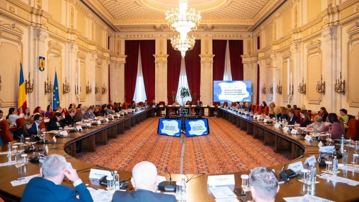 Sănătatea mintală este la fel de importantă ca sănătatea fizică. Apel la acțiune comună pentru Carta Albă a Sănătății Mintale