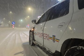 Ciclon deasupra României: Gerul și ninsorile revin în forță, în weekend