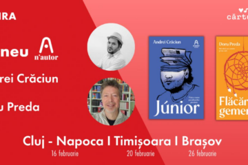 Nemira anunță un nou turneu n’autor cu Andrei Crăciun și Doru Preda