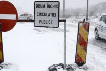 Lista autostrăzilor și șoselelor din România închise din cauza ninsorii
