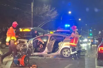 Accident cu cinci vehicule pe Calea Griviței: Trafic blocat în Capitală