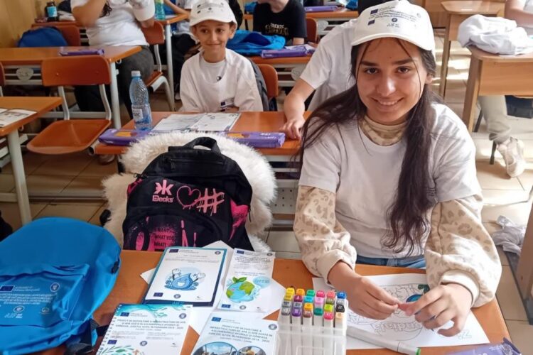 Lecție deschisă despre importanța apei la Școala Gimnazială Nr. 1 Găneasa