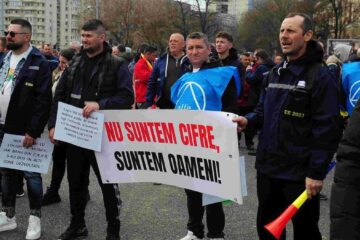 Minerii au ajuns din nou la București. Energia României se prăbușește cu 30%