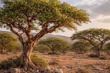 Arborele de smirnă, rășina sacră, în pericol de dispariție