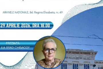Conferința „Surprize privind istoria României din Arhivele Naționale Britanice”, susținută de dr. Lia Brad Chisacof la Arhivele Naționale ale României