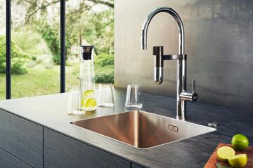 Cum previi petele și calcarul pe chiuveta din granit