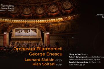 Dirijor laureat a șase premii Grammy, Leonard Slatkin, la pupitrul Orchestrei Filarmonicii George Enescu în concertele din 23 și 24 aprilie