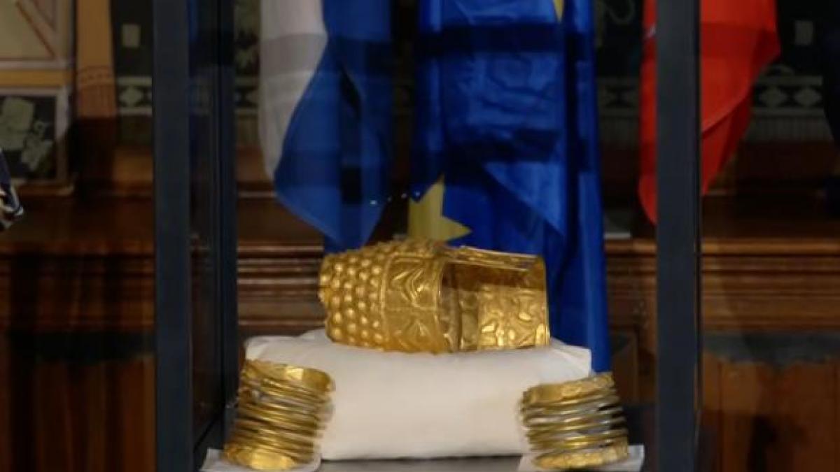 ce se întâmplă cu tezaurul dacic recuperat