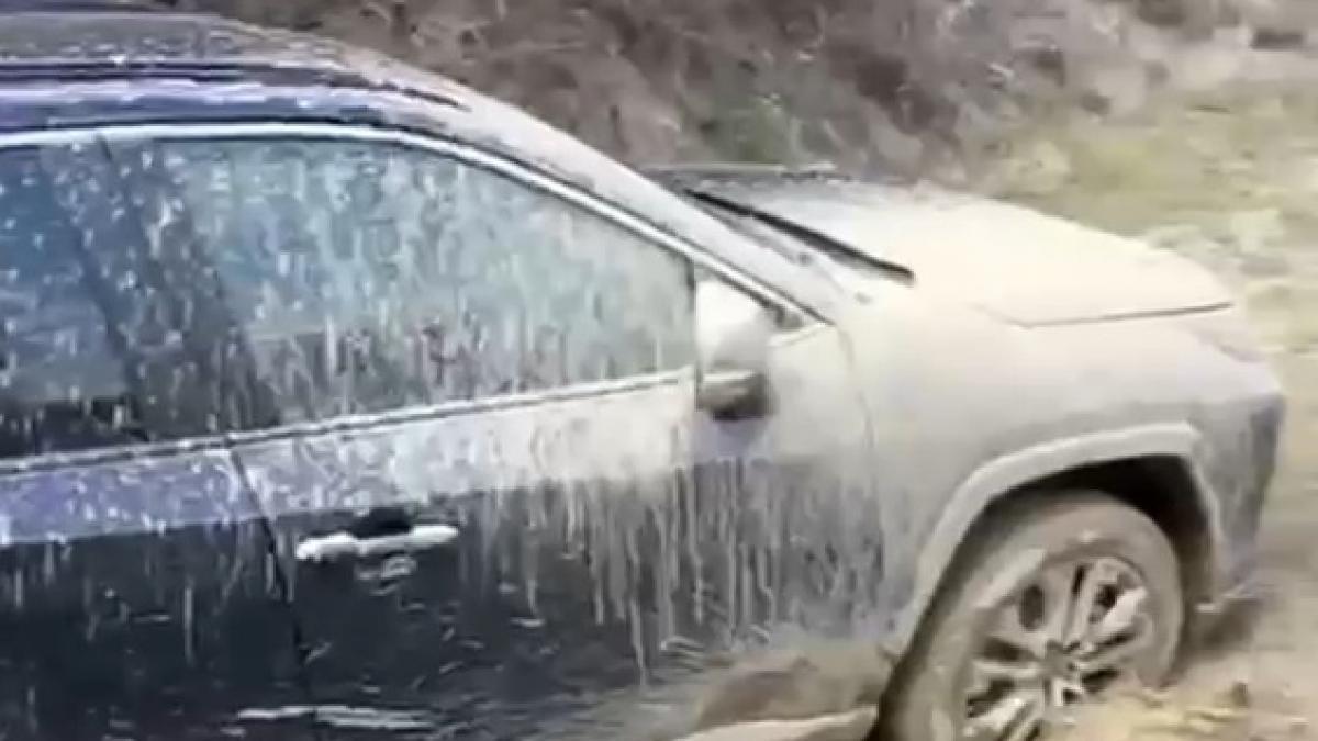 Trei tineri, salvați de jandarmi după ce aplicația i-a dus pe un drum plin cu noroi