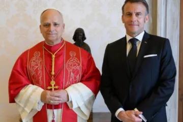 Preşedintele Emmanuel Macron s-a întâlnit cu Papa Leon al XIV-lea