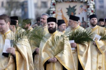 Program, traseu și sfințire ramuri salcie la Catedrala Națională