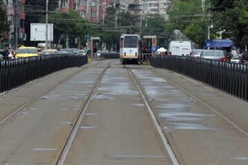 Reabilitarea liniilor de tramvai continuă: Un nou șantier modifică circulația STB de luni, 27 aprilie