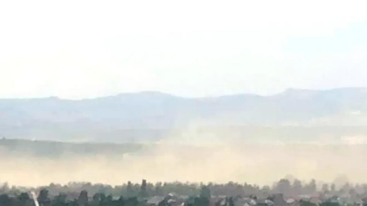 Alertă de poluare în Baia Mare! Norul de praf de steril, purtat de vânt spre oraș. Autoritățile sunt în alertă