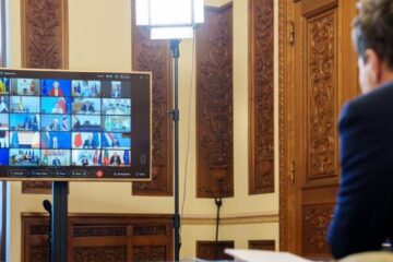 Nicușor Dan a discutat despre misiunea de apărare a traficului maritim global