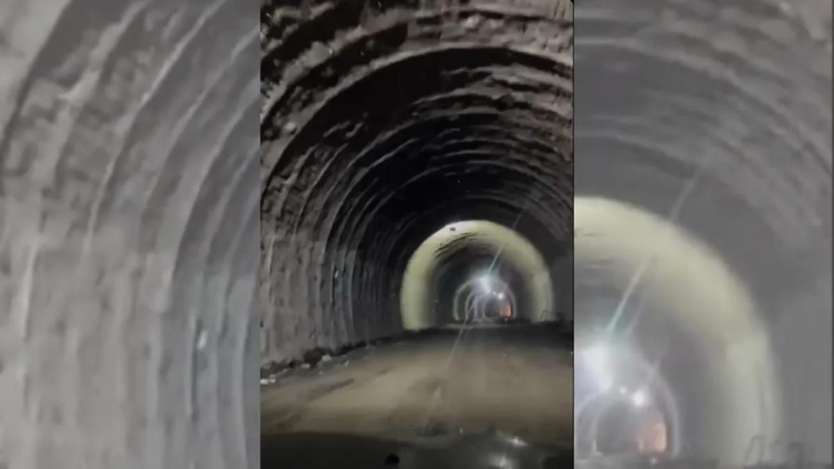 Prima mașină care a traversat oficial noul tunel de pe Autostrada