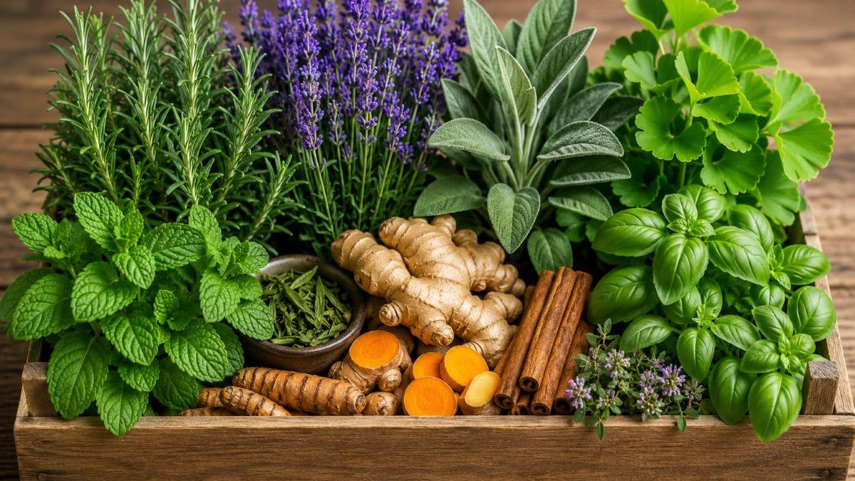 10 plante benefice pentru memorie, atenție și concentrare