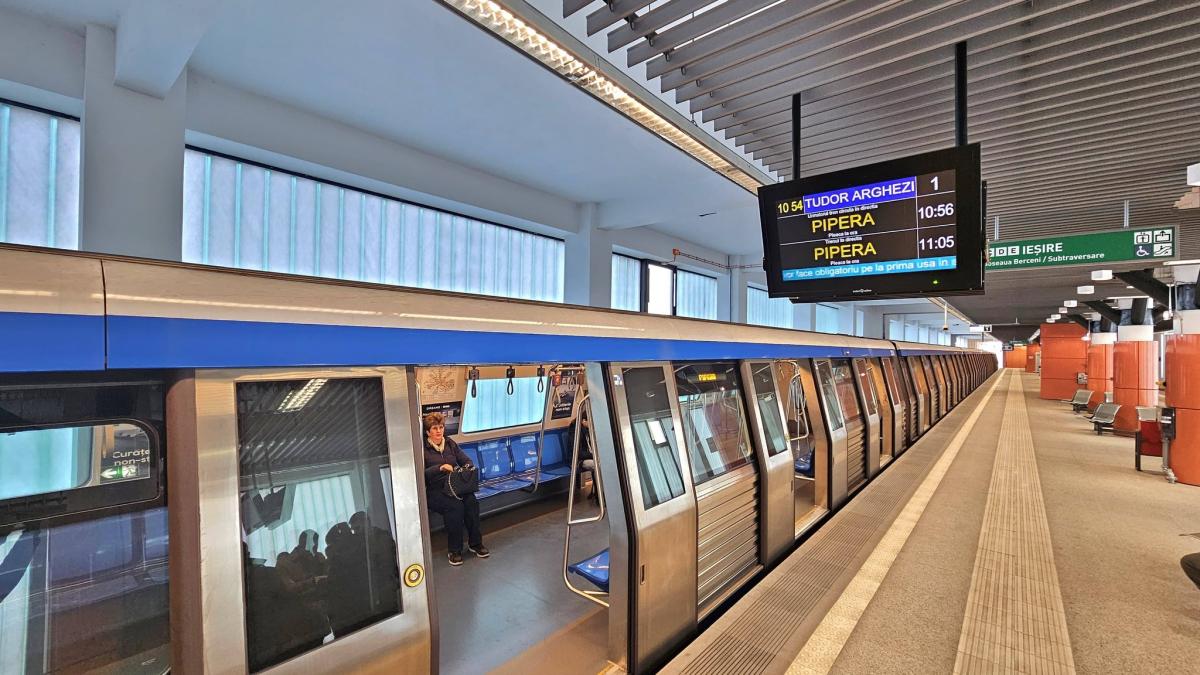 Incident la metrou. A fost chemat echipajul SMURD