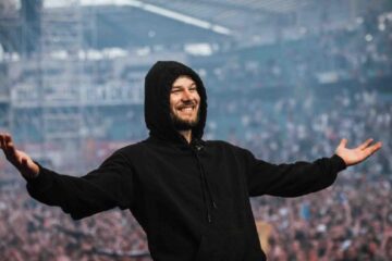 Drone și unități canine la concertul lui Max Korzh