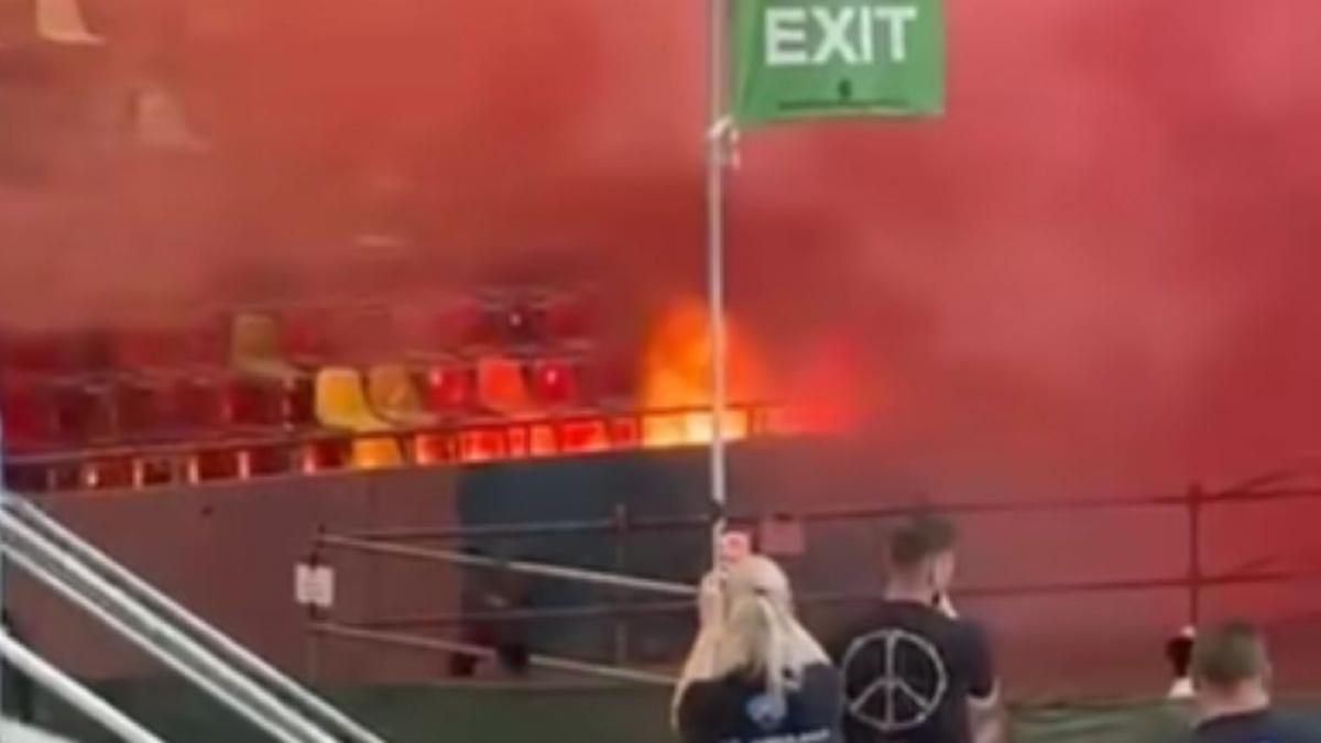 Panică la concertul lui Max Korzh. Pe scenă a izbucnit un incendiu