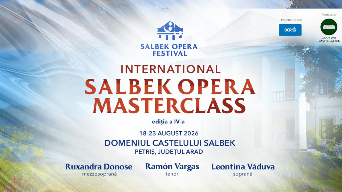 cursuri cu mezzosoprana Ruxandra Donose, tenorul Ramón Vargas și soprana Leontina Văduva