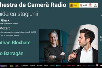 Dirijorul britanic Jonathan Bloxham și clarinetistul spaniol Pablo Barragán închid stagiunea Orchestrei de Cameră Radio