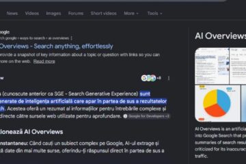 Nu vrei răspunsuri generate de AI? Iată cum le poți elimina din Google Search