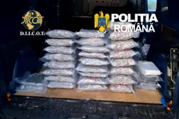 Canabis și cocaină de contrabandă, confiscate pe A1 în timpul unui control în trafic
