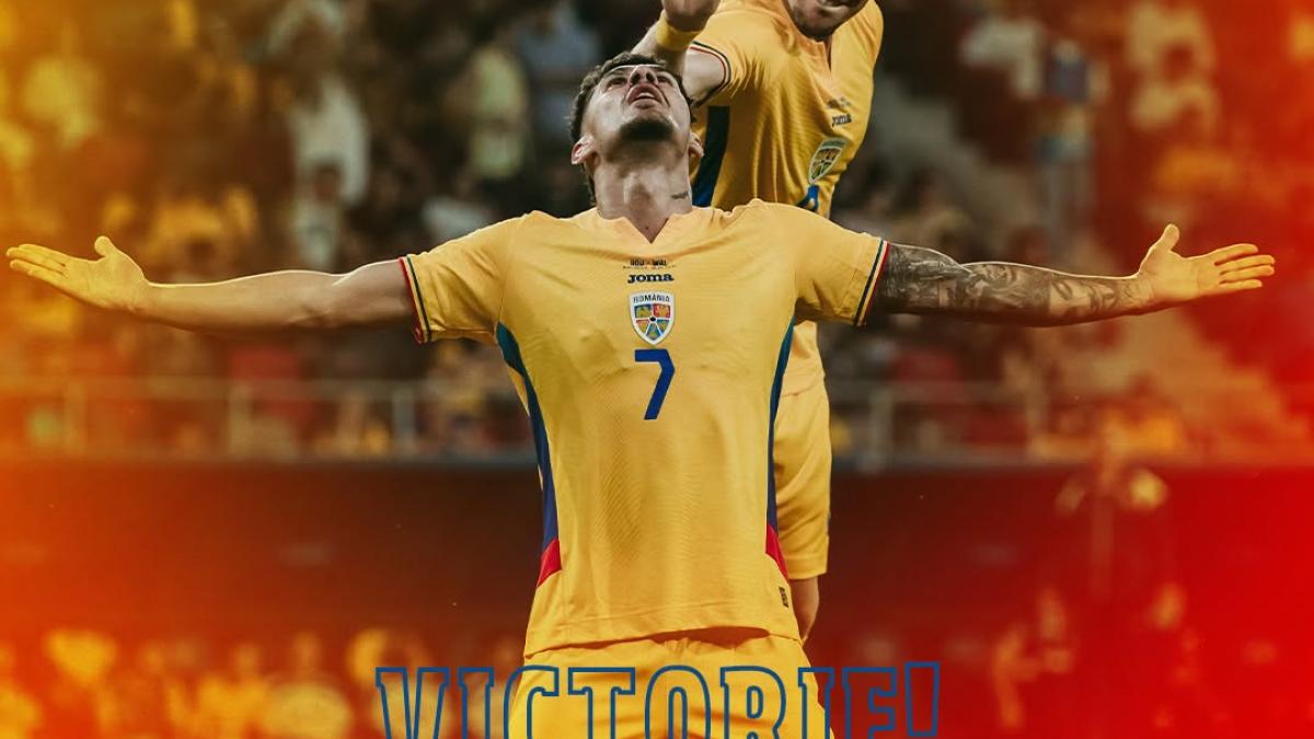 Victorie! România câștigă meciul cu Țara Galilor