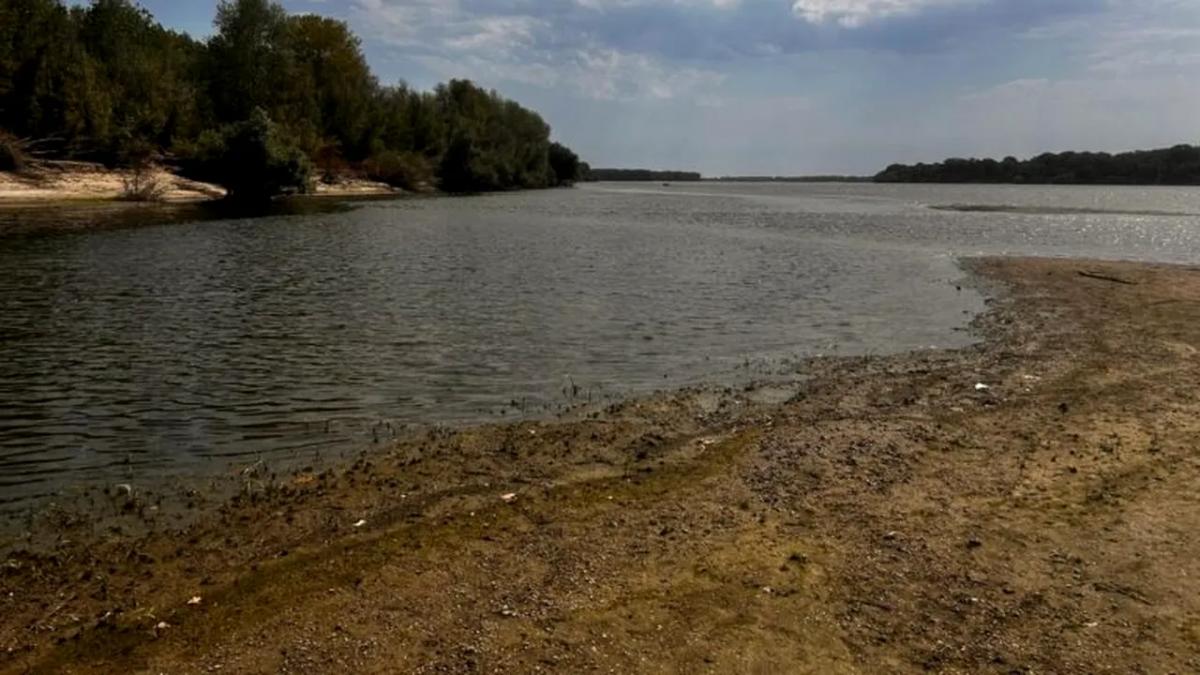 Dunărea a atins cel mai scăzut nivel din ultimii 30 de ani