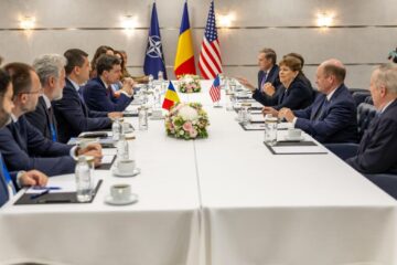 Nicușor Dan, întâlnire-cheie cu delegația Congresului SUA înainte de Summitul NATO. Ce au discutat despre securitatea României