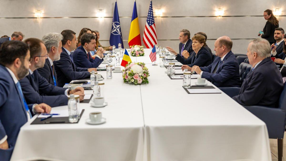 Nicușor Dan, întâlnire-cheie cu delegația Congresului SUA înainte de Summitul NATO. Ce au discutat despre securitatea României
