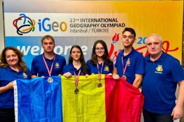 Succes românesc la Istanbul: 4 medalii la Olimpiada Internațională de Geografie