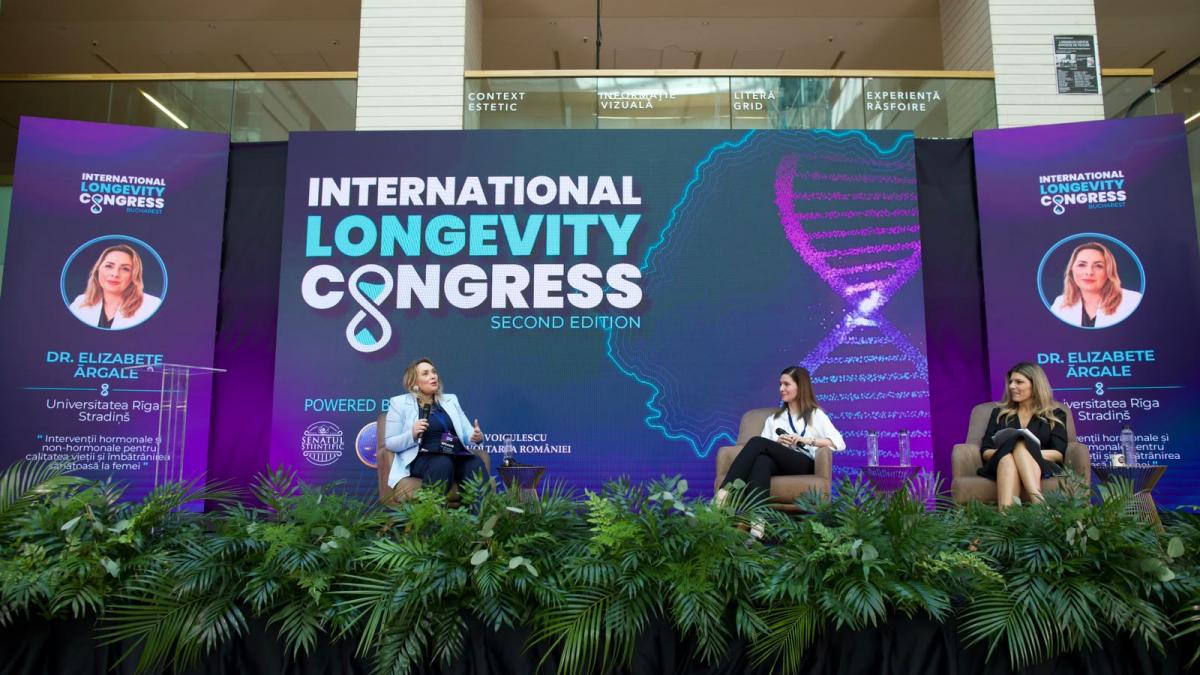 Bucureștiul, pentru o zi în centrul științei longevității. Cercetători din 7 țări, reuniți la Congresul Internațional de Longevitate
