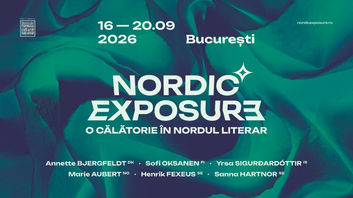 Festivalul Nordic Exposure: până pe 20 septembrie, Bucureștiul devine capitala literaturii nordice