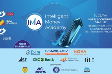 Intelligent Money Academy ajunge la Suceava! O zi cu 200 de antreprenori, 30 de speakeri de top și 5 workshopuri practice