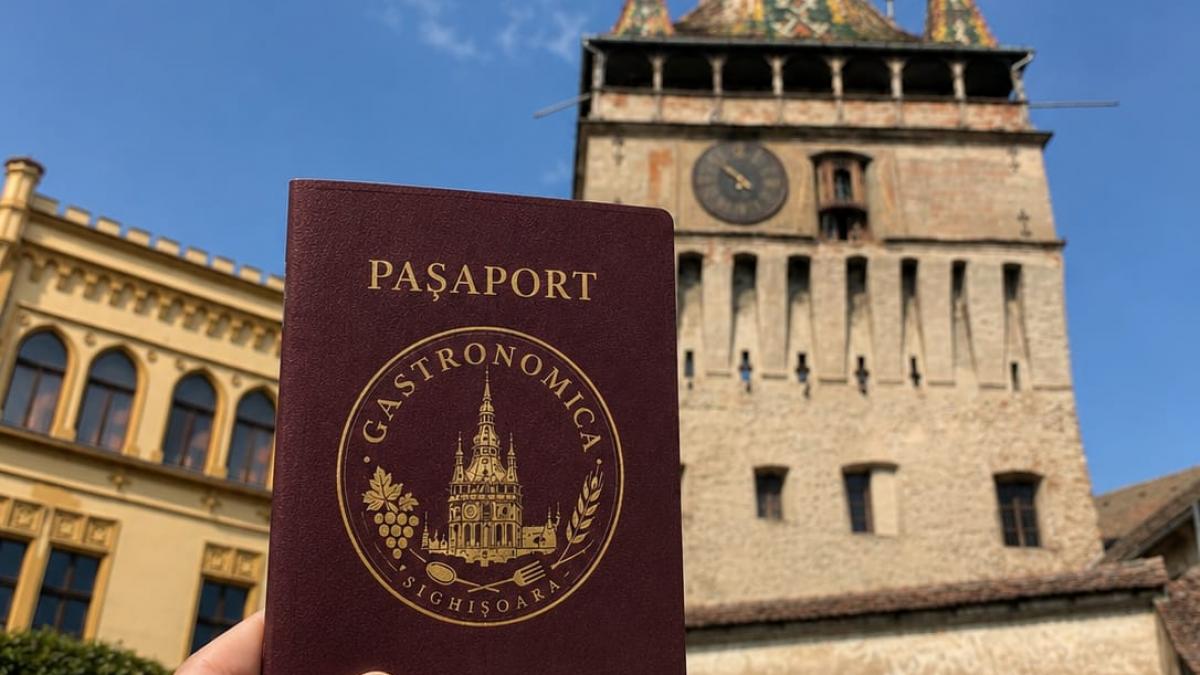 La restaurantele din Sighișoara se va intra cu pașaport gastronomic