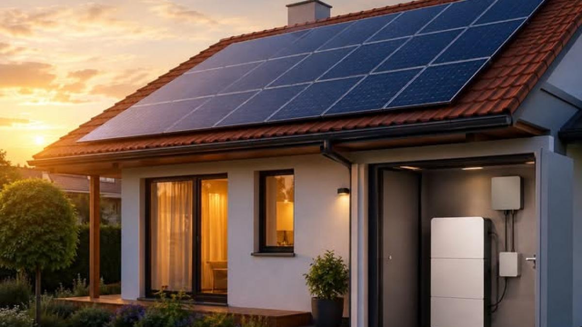 Cum îți poți monta panourile solare pe gardul din curte în doar 20 de minute