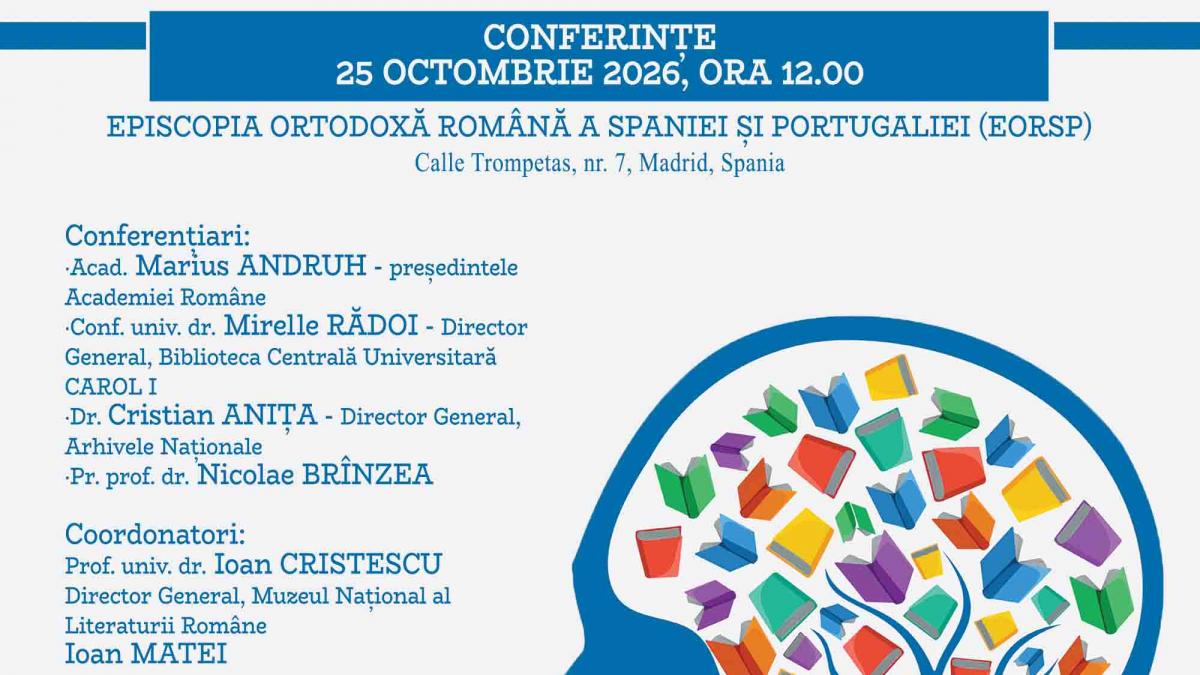 Conferințe dedicate identității culturale și limbii române, în cadrul celei de-a doua ediții a proiectului „CARTE DE IDENTITATE”, la Madrid