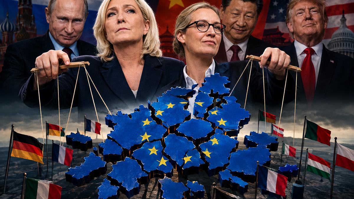 Europa, sabotată din interior. Cadoul strategic oferit de extrema dreaptă lui Putin, Xi și Trump