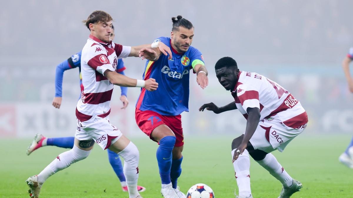 FCSB calcă în picioare Rapidul în doar 23 de minute. Revenire spectaculoasă a roș-albaștrilor în derby-ul Superligii